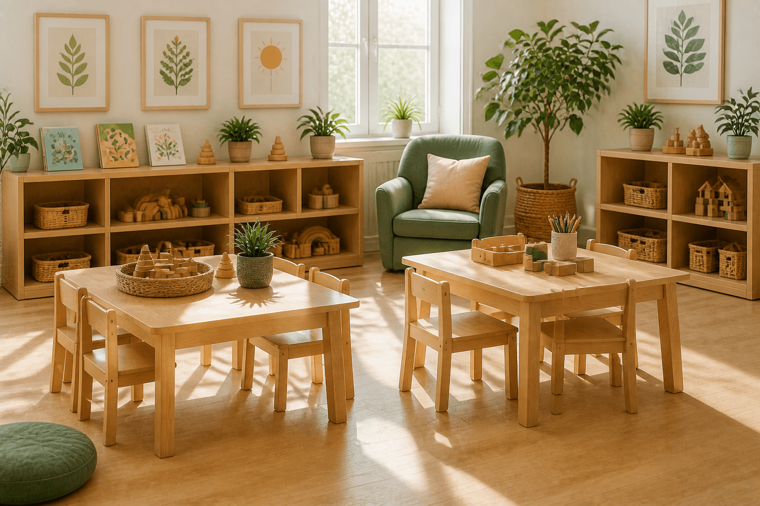 Preschool Program classroom demonstration